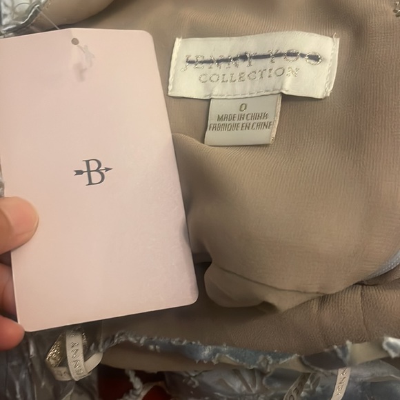 BHLDN Jenny Yoo Dahlia Cowl Neck Dress Size 0 - Picture 8 of 8